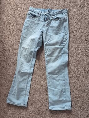 Old Navy Light Blue Straight Leg Jeans